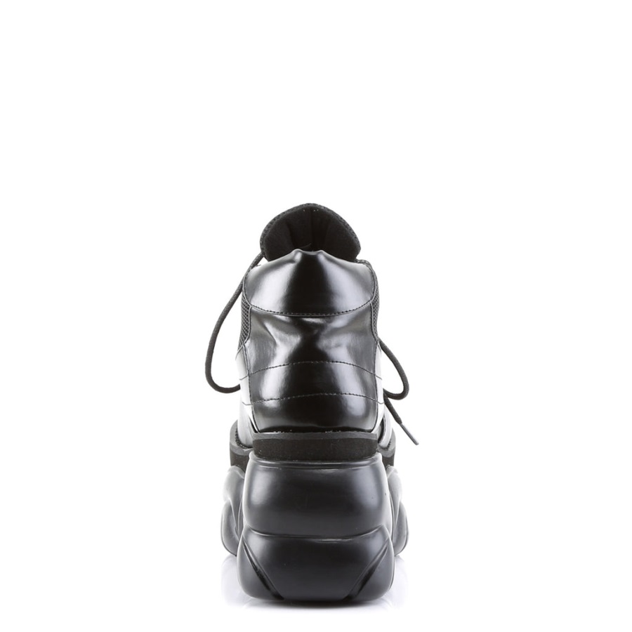 Boxer-01 Demonia Nederland Zwart Vegan Leer