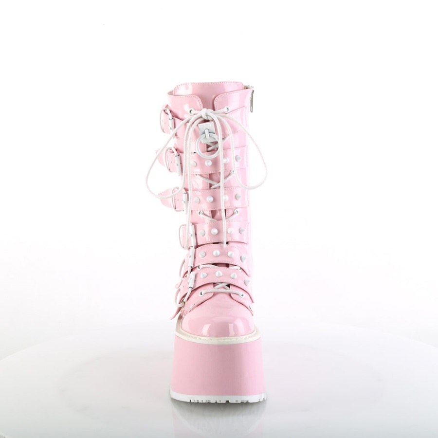 Damned-225 Demonia Nederland Baby Roze Holo Patent