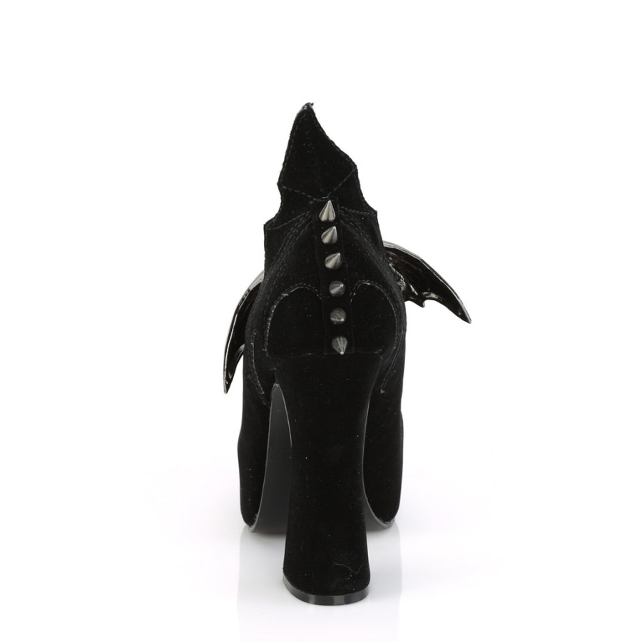 Demon-18 Zwart Fluweel Demonia Nederland