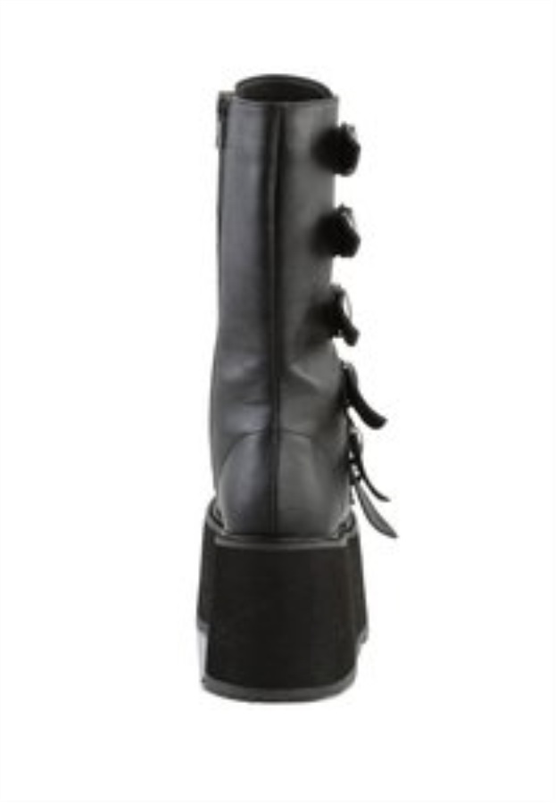 Demonia Nederland Black Cowboybiker Ankle Boot