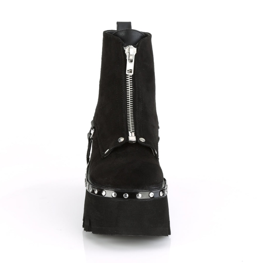 Demonia Nederland Black Patent Dollie-01