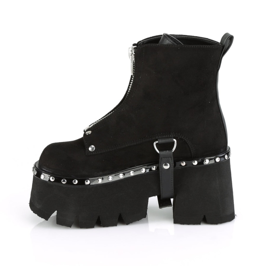 Demonia Nederland Black Patent Dollie-01