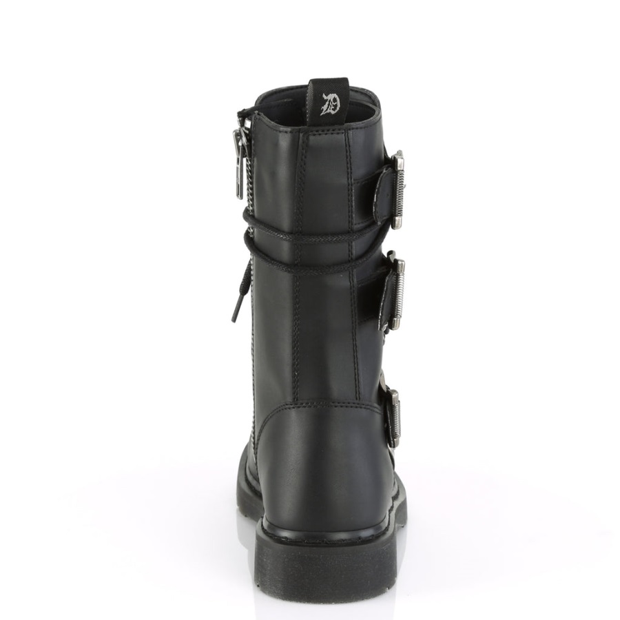 Demonia Nederland Zwart Patent Shaker-23