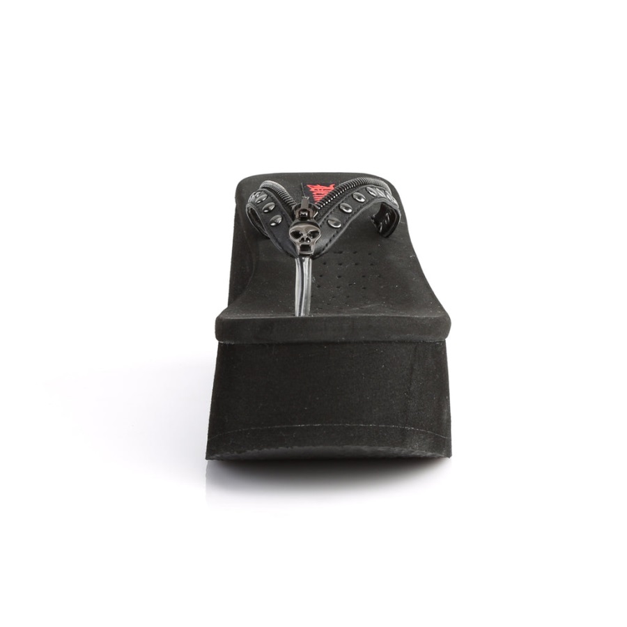 Find-33 Demonia Nederland Zwart Vegan Leer