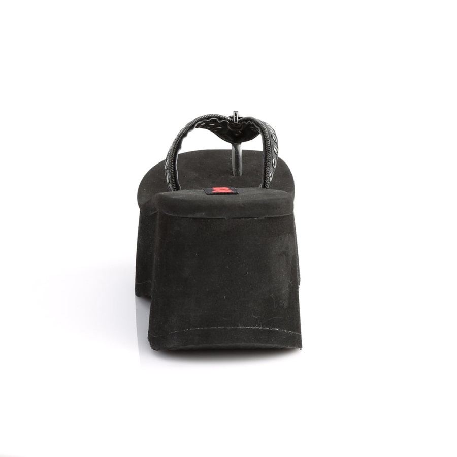 Find-33 Demonia Nederland Zwart Vegan Leer