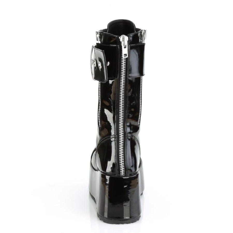 Petrol-150 Demonia Nederland Zwart Patent