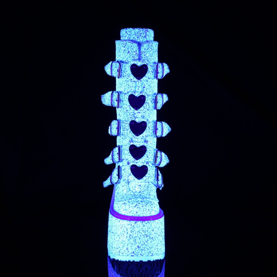 Swing-230g Witte Multi Glitter Demonia Nederland