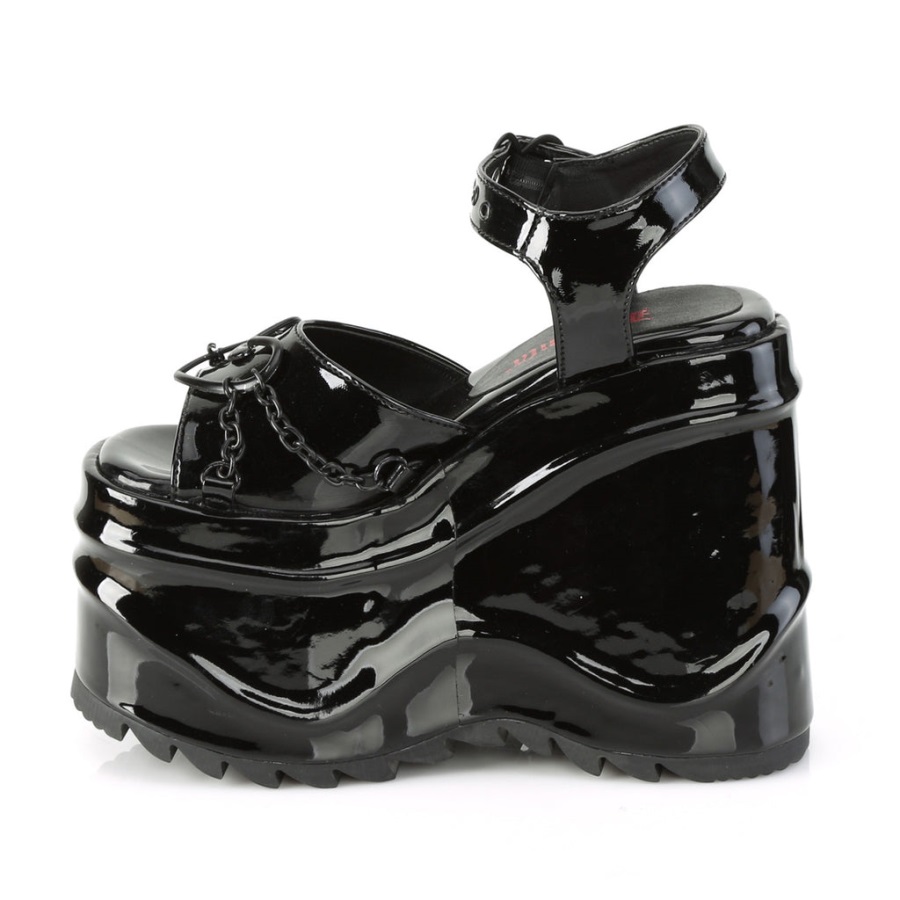 Wave-09 Demonia Nederland Zwart Patent