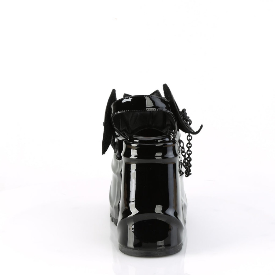 Wave-20 Zwart Patent Demonia Nederland